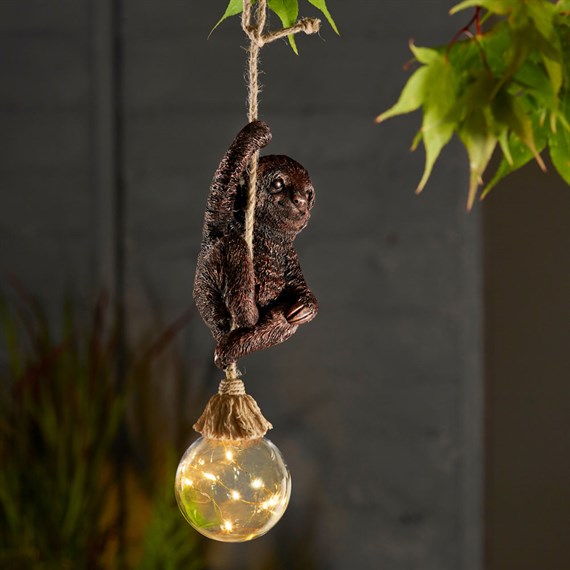 Smart Garden Swingin Sloth Solar Powered Garden Ornament Light (1020941)