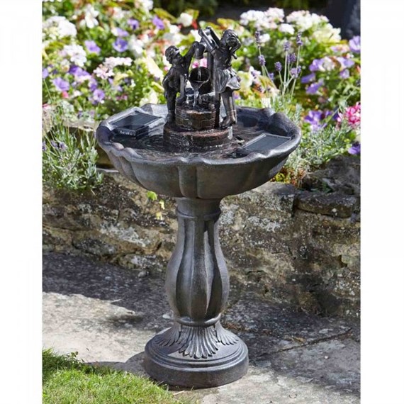 Smart Garden Tipping Pail Solar Water Feature (1150110)