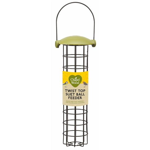 Smart Garden Twist Top Suet Ball Wild Bird Feeder 30cm (7510007)