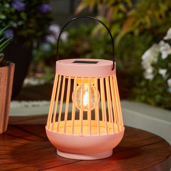 Smart Garden Viva Peach Light Up Solar Lantern (1080205)