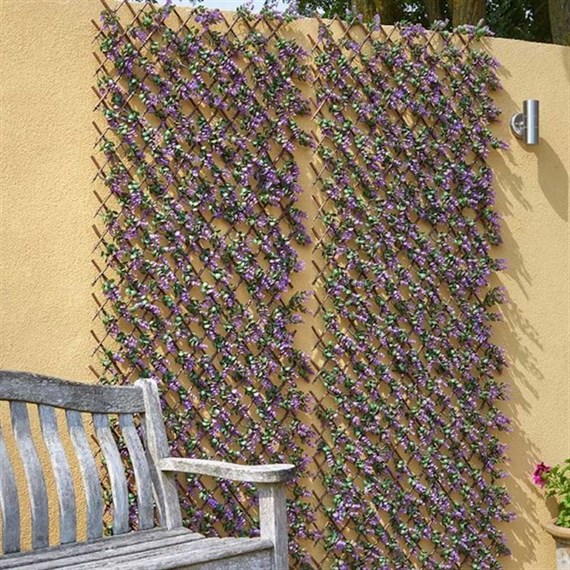 Smart Garden Vivid Violet Artificial Trellis Screening 180 x 60 cm (5604009)