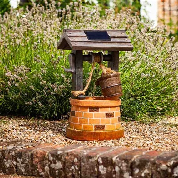 Smart Garden Wishing Well Solar Water Feature Fountain (1170534)