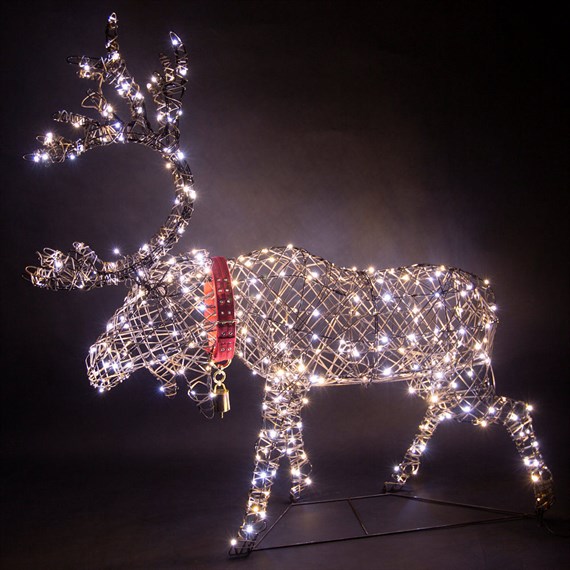 Snowlodge 146cm Comet LED Outdoor Christmas Light Up Reindeer (COMETLIT)