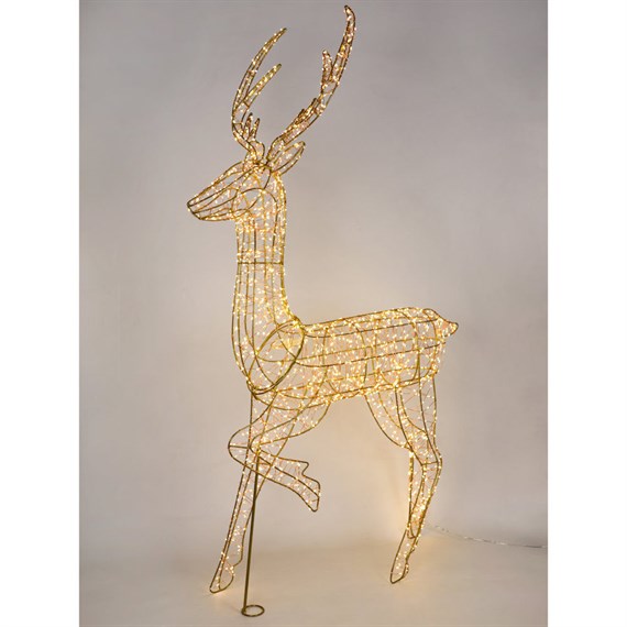 Snowlodge 64cm Deer LED Outdoor Christmas Light Up Reindeer (DEERLED)