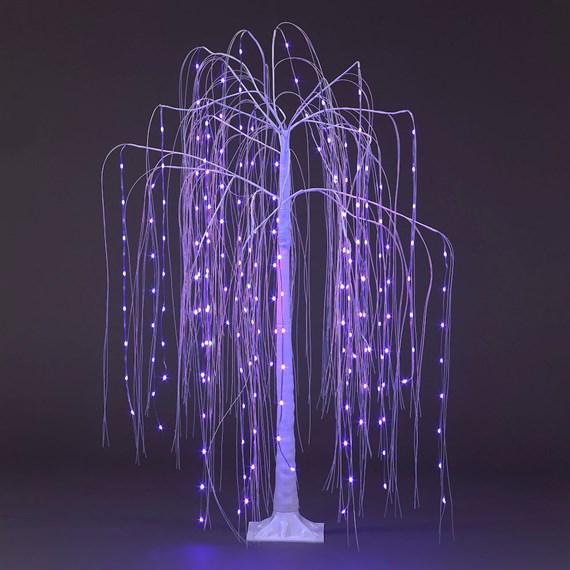 SnowTime 1.2m RGB Willow Twig Pre Lit Remote & App Control Christmas Tree (RS06147)