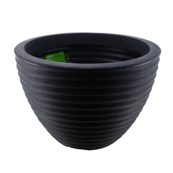 Stewart Garden 49cm Low Honey Pot Millstone Grey (259253)