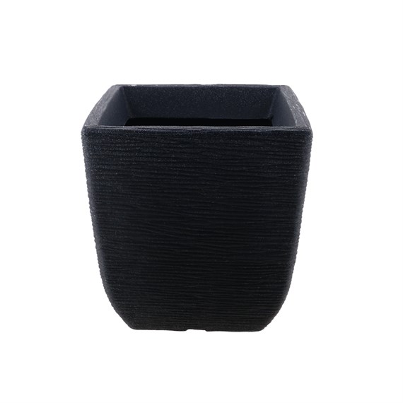 Stewarts 32cm Square Cotswold Planter Millstone Grey (259243)