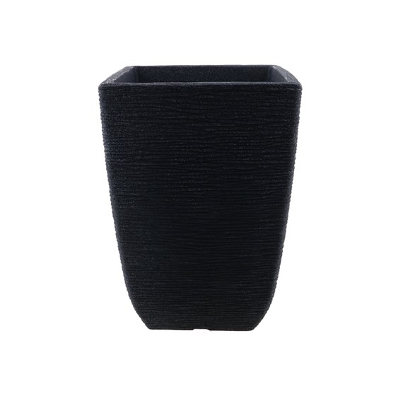 Stewarts 33cm Tall Square Cotswold Planter Millstone Grey (259248)