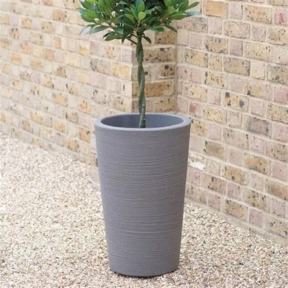 Stewart Garden 35cm Varese Med Planter Alpine Grey - Alpine Grey (252923)