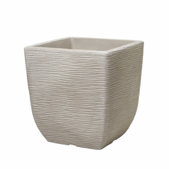 Stewart Garden Cotswold Square Planter - 32cm - Limestone Grey (5140079)