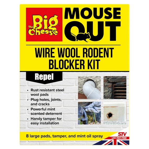 STV The Big Cheese Wire Wool Rodent Blocker Kit (STV250)