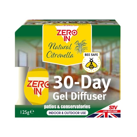 STV Zero In 30 Day Citronella Gel Diffuser (ZER871)