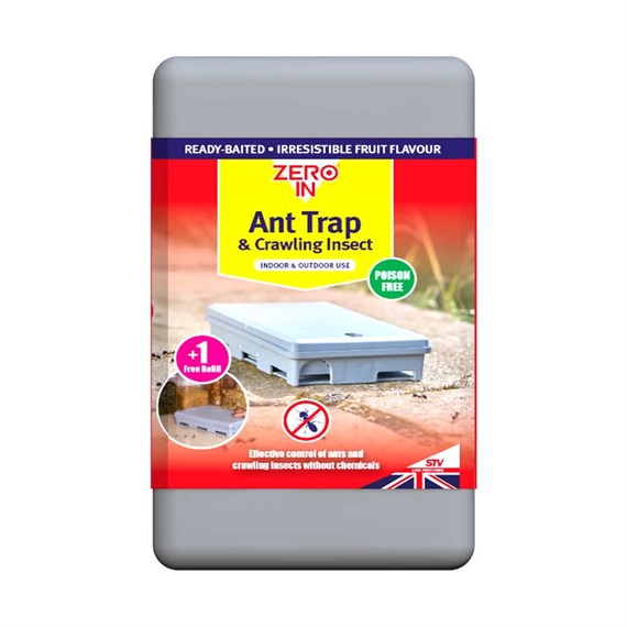 STV Zero In Ant Trap & Crawling Insect with Free Refill (ZER949)