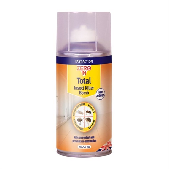 STV Zero In Total Insect Killer Bomb - 150ml One Shot Aerosol (ZER900)