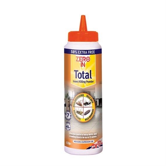 STV Zero In Total Insect Killing Powder 450g (ZER915)