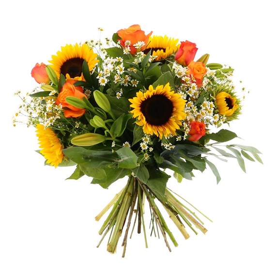 Summer Solstice Hand Tied Floral Bouquet