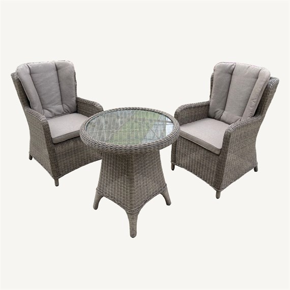 Sunnii Lifestyle Elba Beige Outdoor Garden Furniture Bistro Set (680 N)