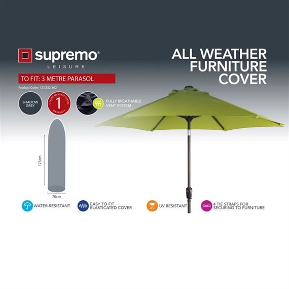 Supremo 3M Parasol Garden Furniture Cover (123.332.162)