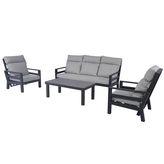 Supremo Braywick Reclining Lounge Outdoor Garden Furniture Set