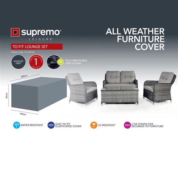 Supremo Lounge Set Garden Furniture Cover (123.218.162)