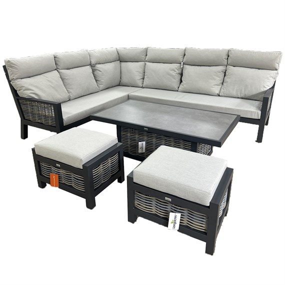 Supremo Sunning Corner Sofa Outdoor Garden Furniture Set