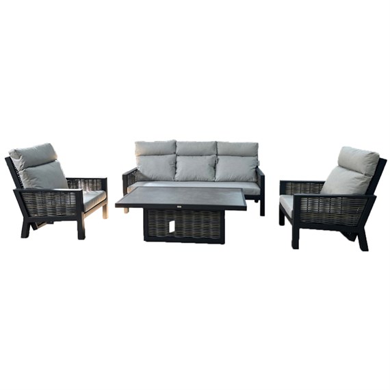 Supremo Sunning Reclining Lounge Outdoor Garden Furniture Set
