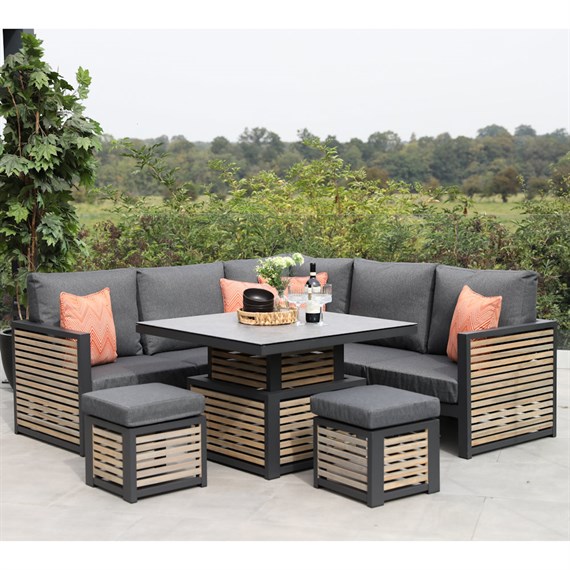 Supremo Vermont Mini Modular Outdoor Garden Furniture Set (X84.192.04.36.05)