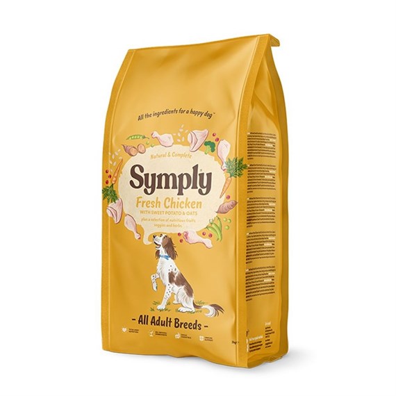 Symply Adult All Breeds Fresh Chicken Dry Dog Food 2Kg