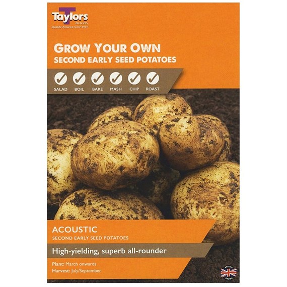 Taylors Bulbs Seed Potatoes Acoustic (10 Pack) (VP443)