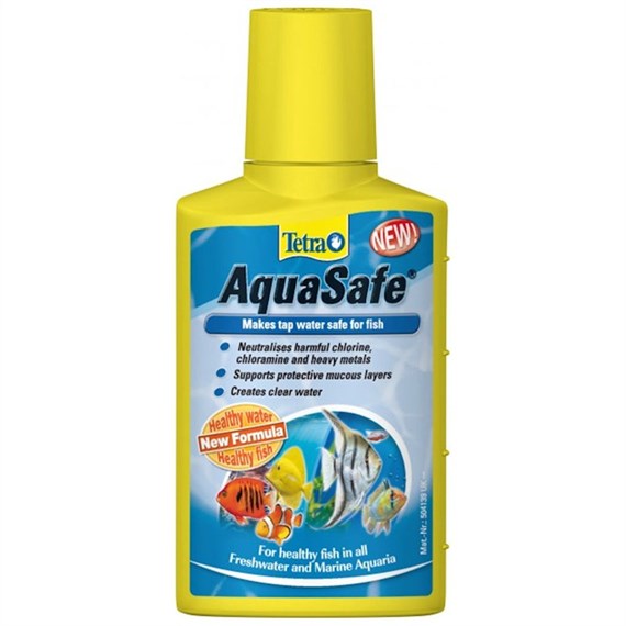 Tetra Aquasafe Fish Water Treatment 50ml Aquatic
