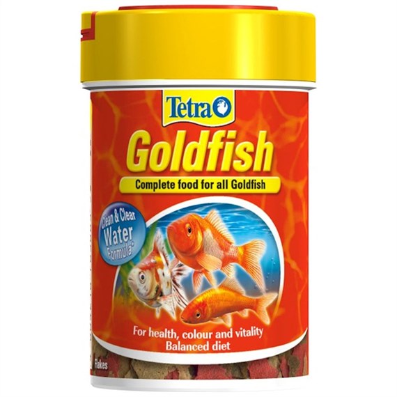 Tetra Goldfish Flakes 15g Fish Food Aquatic
