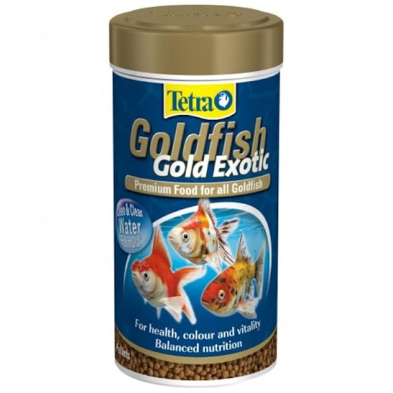 Tetra Goldfish Gold Exotic 80g Fish Food Aquatic