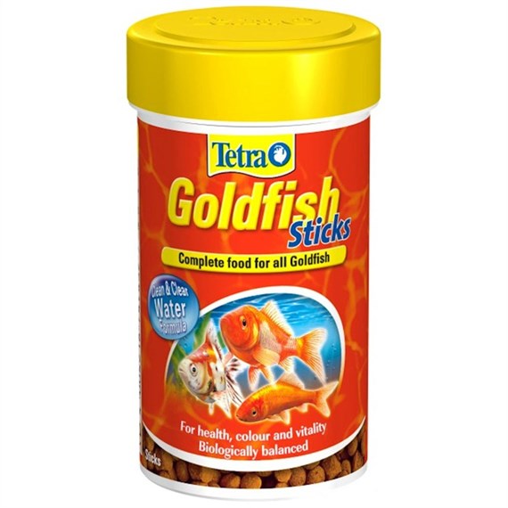 Tetra Goldfish Sticks 34g Fish Food Aquatic