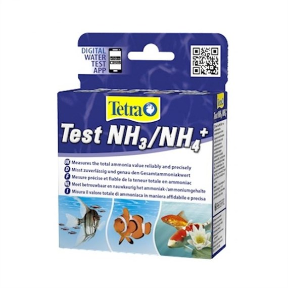 Tetratest Ammonia Fish Tank Water Test Kit Aquatic