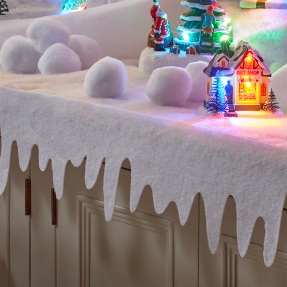 Three Kings 15 x 180cm Christmas Decoration Icicle Fringe (2525013)