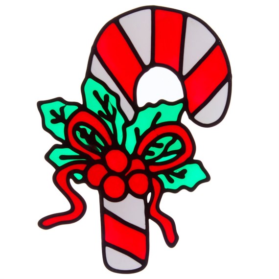 Three Kings 25cm Candy Cane Christmas Window Sticker (2592103)