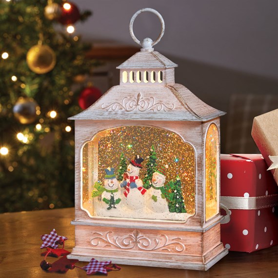 Three Kings 27cm Wonderland Light Up Water Lantern Christmas Decoration (2537110)