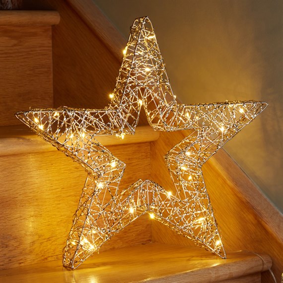 Three Kings 38cm Gold Weave WonderStar Light Up Christmas Decoration (2532146)