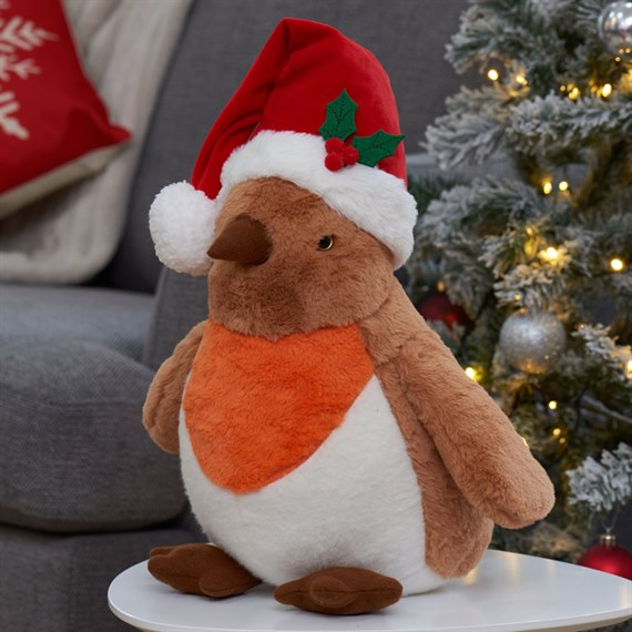Three Kings 42cm Robbie The Robin Large Christmas Plushie Decoration (2531595)