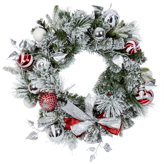 Three Kings 60cm Lapland Artificial Christmas Wreath (2543058)