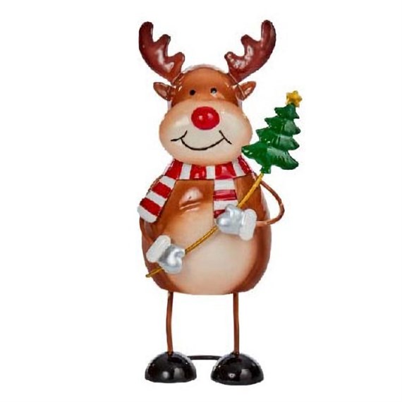 Three Kings Festive Wibbly Wobblers Christmas Decoration - Reindeer (2530126)
