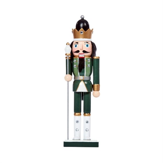 Three Kings Nutcracker Green Grenadier Christmas Decoration Large - Spear (2538074)