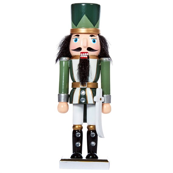 Three Kings Nutcracker Green Grenadier Christmas Decoration - Sword (2538073)