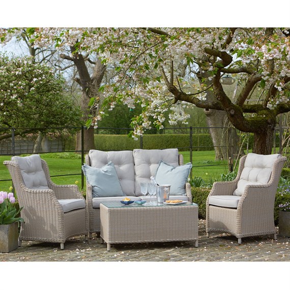 Tom Chambers Capri Lounge Outdoor Garden Furniture Coffee Set (CAP029)