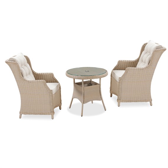 Tom Chambers Capri Outdoor Garden Furniture Bistro Set (CAP026)