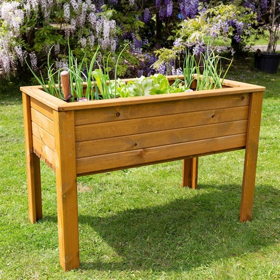 Tom Chambers Grow Your Own Wooden Vegetable Planter - Large (WP068)
