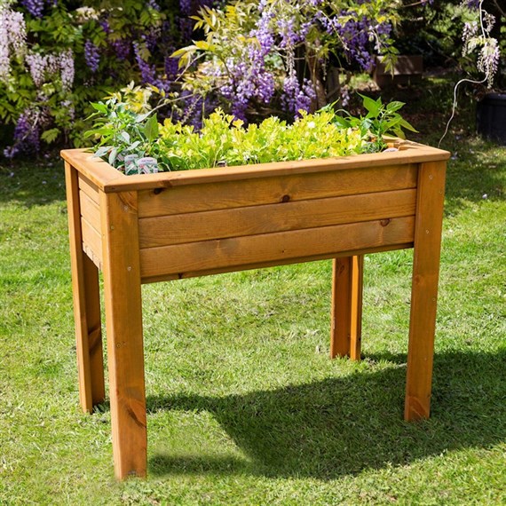 Tom Chambers Grow Your Own Wooden Vegetable Planter - Small (WP067)