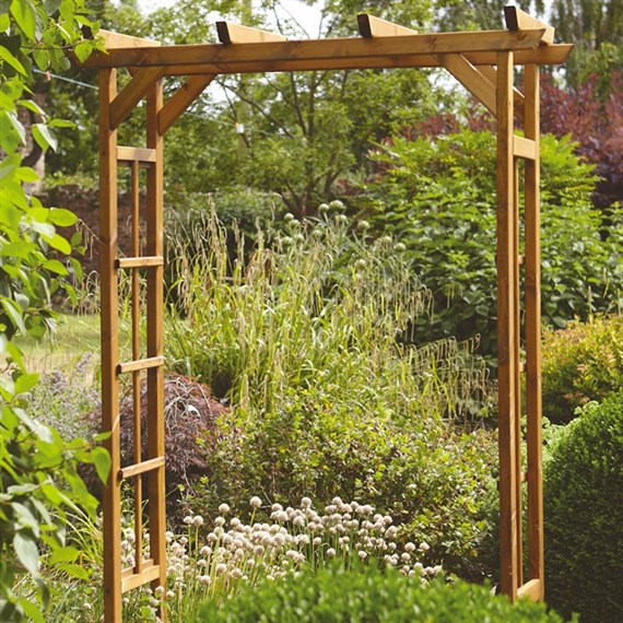 Tom Chambers Middleham Wooden Garden Arch (FSC) (GP071)