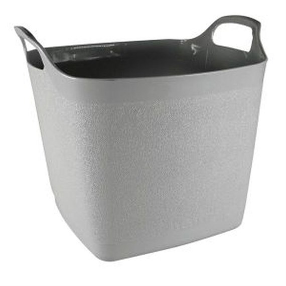 Town & Country 15L Square Flexi-Tub Soft Grey (TCG8112)