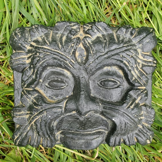 Tripod Gargoyle Face Plaque 11cm (CS-GS)